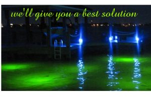 Green Underwater LED Fishing Lights outdoor LED lights