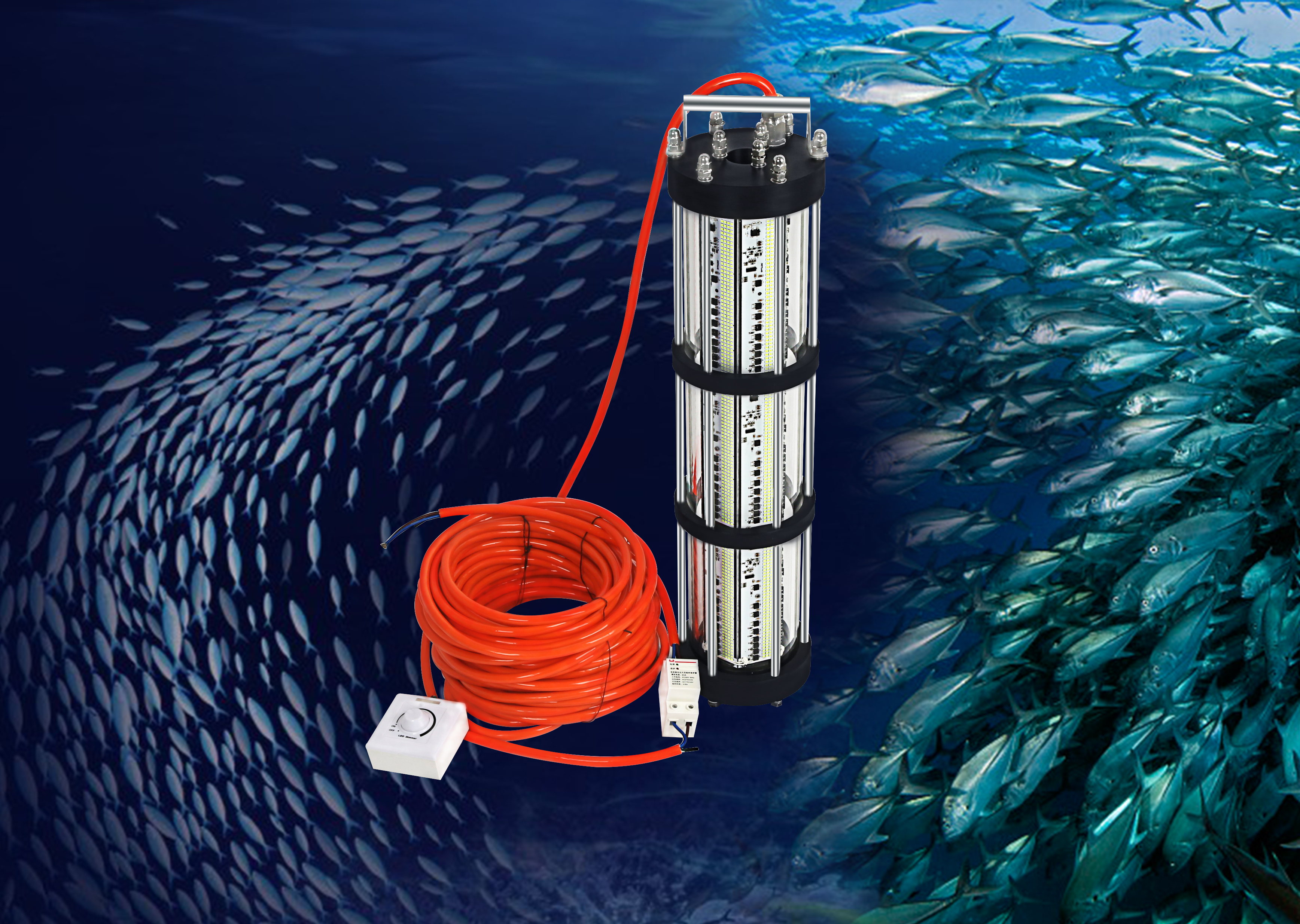 3000W Deepsea Surbmine Ocean LED Fishing Lights
