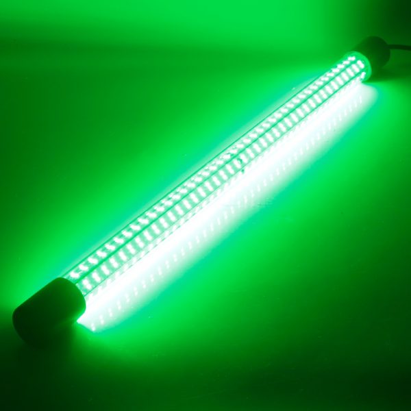 Green LED Fish Attracting Lure Submersible Underwater Fishing Lights